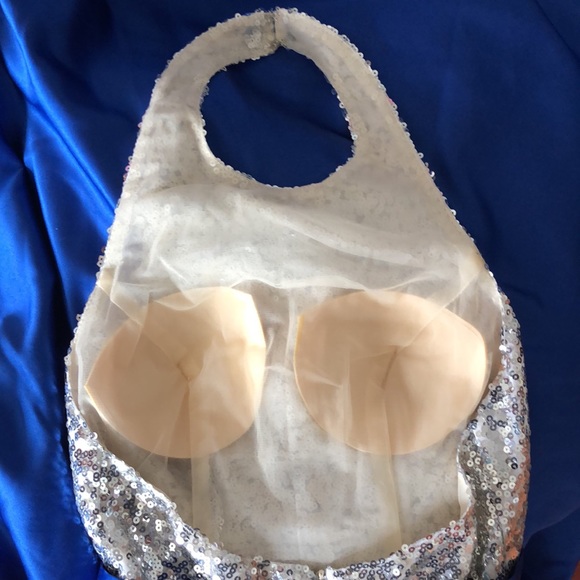 Floor-Length Satin Prom/Evening Dress - Picture 7 of 7